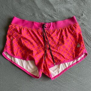 Zoot Patterned Ironman Athletic Shorts with Drawstring